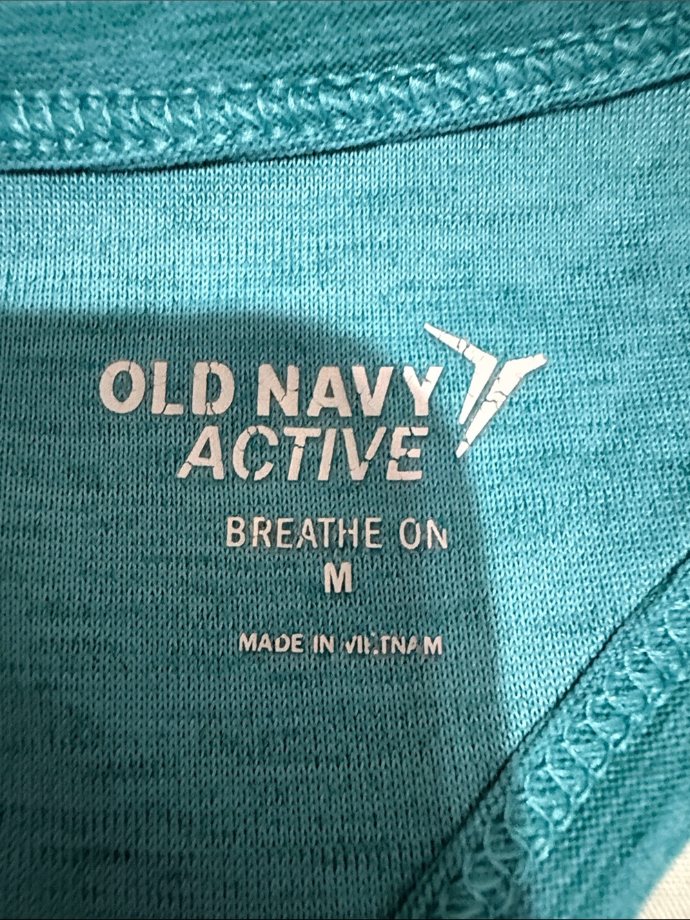 Old Navy Teal Performance Racerback Tank - Picture 2 of 6
